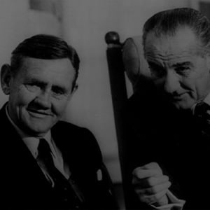 John Gorton and Lyndon Baines Johnson