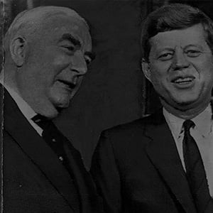 Robert Menzies and John F. Kennedy